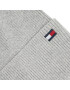 Tommy Hilfiger Čepice Essential Knit Beanie AW0AW10625 Šedá - Pepit.cz