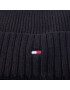 Tommy Hilfiger Čepice Pima Cotton Beanie AM0AM06573 Černá - Pepit.cz