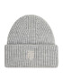 Tommy Hilfiger Čepice Th Elevated Beanie AW0AW10616 Šedá - Pepit.cz