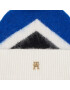 Tommy Hilfiger Čepice Th Evening Pompom Beanie Argyle AW0AW15305 Modrá - Pepit.cz