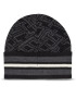 Tommy Hilfiger Čepice Th Monogram Aop Beanie AM0AM11499 Černá - Pepit.cz