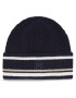 Tommy Hilfiger Čepice Th Monogram Beanie AM0AM11503 Tmavomodrá - Pepit.cz