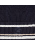 Tommy Hilfiger Čepice Th Monogram Beanie AM0AM11503 Tmavomodrá - Pepit.cz