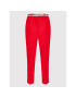 Tommy Hilfiger Chino kalhoty Hailey WW0WW34703 Červená Slim Fit - Pepit.cz