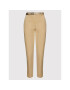 Tommy Hilfiger Chino kalhoty Twelle Michelle WW0WW34516 Béžová Regular Fit - Pepit.cz