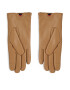 Tommy Hilfiger Dámské rukavice Essential Flag Leather Gloves AW0AW15360 Béžová - Pepit.cz