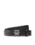 Tommy Hilfiger Dámský pásek Th Monogram Logo Highwaist AW0AW14247 Tmavomodrá - Pepit.cz