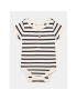 Tommy Hilfiger Dětské body KN0KN01633 Bílá Regular Fit - Pepit.cz