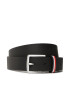 Tommy Hilfiger Dětský pásek Leather Belt AU0AU01560 Černá - Pepit.cz