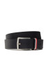 Tommy Hilfiger Dětský pásek Leather Belt AU0AU01560 Tmavomodrá - Pepit.cz