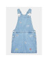 Tommy Hilfiger Džínové šaty Dungaree KG0KG07194 D Modrá Regular Fit - Pepit.cz