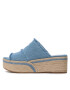 Tommy Hilfiger Espadrilky Denim Wedge Flatform FW0FW07085 Modrá - Pepit.cz