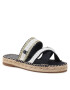 Tommy Hilfiger Espadrilky Golden Webbing Sandal FW0FW07096 Tmavomodrá - Pepit.cz