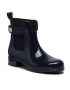 Tommy Hilfiger Holínky Ankle Rainboot With Metal Detail FW0FW06777 Tmavomodrá - Pepit.cz