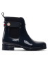 Tommy Hilfiger Holínky Ankle Rainboot With Metal Detail FW0FW06777 Tmavomodrá - Pepit.cz