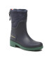 Tommy Hilfiger Holínky Ankle Rainboot With Monogram FW0FW06848 Tmavomodrá - Pepit.cz