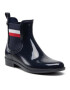 Tommy Hilfiger Holínky Corporate Ribbon Rainboot FW0FW05969 Tmavomodrá - Pepit.cz