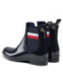 Tommy Hilfiger Holínky Corporate Ribbon Rainboot FW0FW05969 Tmavomodrá - Pepit.cz