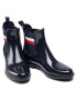 Tommy Hilfiger Holínky Corporate Ribbon Rainboot FW0FW05969 Tmavomodrá - Pepit.cz