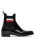 Tommy Hilfiger Holínky Corporate Ribbon Rainbot FW0FW05969 Černá - Pepit.cz