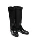 Tommy Hilfiger Holínky Corporate Zipper Long Rainboot FW0FW05964 Černá - Pepit.cz