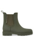 Tommy Hilfiger Holínky Essential Tommy Rainbootie FW0FW07471 Khaki - Pepit.cz