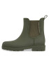 Tommy Hilfiger Holínky Essential Tommy Rainbootie FW0FW07471 Khaki - Pepit.cz