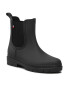 Tommy Hilfiger Holínky Matt Ankle Rainboot With Elastic FW0FW06897 Černá - Pepit.cz