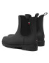 Tommy Hilfiger Holínky Matt Ankle Rainboot With Elastic FW0FW06897 Černá - Pepit.cz