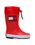 Tommy Hilfiger Holínky Rain Boot T3X6-30766-0047 M Červená - Pepit.cz