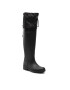 Tommy Hilfiger Holínky Th Overknee Rainboot Monogram FW0FW06868 Černá - Pepit.cz