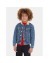 Tommy Hilfiger Jeansová bunda KB0KB08624 Modrá Relaxed Fit - Pepit.cz