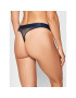 Tommy Hilfiger Kalhotky string Thong UW0UW00064 Tmavomodrá - Pepit.cz