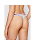 Tommy Hilfiger Kalhotky string Thong UW0UW02458 Šedá - Pepit.cz