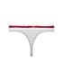 Tommy Hilfiger Kalhotky string Thong UW0UW02458 Šedá - Pepit.cz