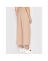 Tommy Hilfiger Kalhoty culottes Fluid Twill WW0WW33455 Béžová Relaxed Fit - Pepit.cz