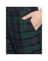 Tommy Hilfiger Kalhoty z materiálu Blend Tartan WW0WW37289 Zelená Slim Fit - Pepit.cz