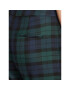 Tommy Hilfiger Kalhoty z materiálu Blend Tartan WW0WW37289 Zelená Slim Fit - Pepit.cz