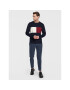 Tommy Hilfiger Kalhoty z materiálu Denton Prince Of Wales MW0MW28648 Modrá Slim Fit - Pepit.cz