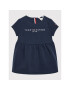 Tommy Hilfiger Každodenní šaty Baby Essential KN0KN01304 Tmavomodrá Regular Fit - Pepit.cz