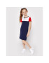 Tommy Hilfiger Každodenní šaty Colourblock KG0KG06036 M Tmavomodrá Regular Fit - Pepit.cz