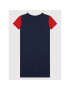 Tommy Hilfiger Každodenní šaty Colourblock KG0KG06036 M Tmavomodrá Regular Fit - Pepit.cz