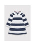 Tommy Hilfiger Každodenní šaty Rugby Stripe KN0KN01237 Tmavomodrá Regular Fit - Pepit.cz