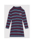 Tommy Hilfiger Každodenní šaty Stripe KG0KG06121 M Tmavomodrá Regular Fit - Pepit.cz