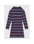 Tommy Hilfiger Každodenní šaty Stripe KG0KG06121 M Tmavomodrá Regular Fit - Pepit.cz