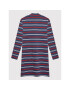 Tommy Hilfiger Každodenní šaty Stripe Rib KG0KG06121 D Tmavomodrá Regular Fit - Pepit.cz