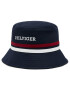 Tommy Hilfiger Klobouk bucket hat AU0AU01747 Tmavomodrá - Pepit.cz