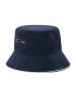 Tommy Hilfiger Klobouk Bucket Iconic Signature AW0AW11671 Tmavomodrá - Pepit.cz