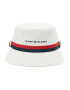 Tommy Hilfiger Klobouk Established Bucket AM0AM08271 Bílá - Pepit.cz