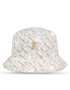 Tommy Hilfiger Klobouk Monogram All Over Bucket Hat AW0AW15296 Béžová - Pepit.cz